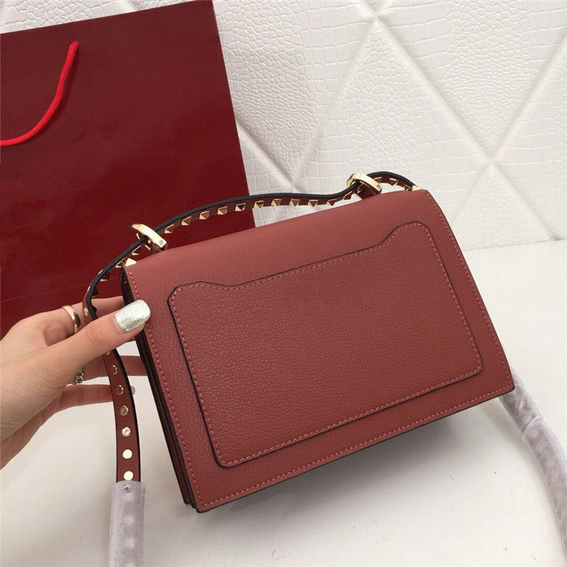 All-Match Leather Shoulder Bag