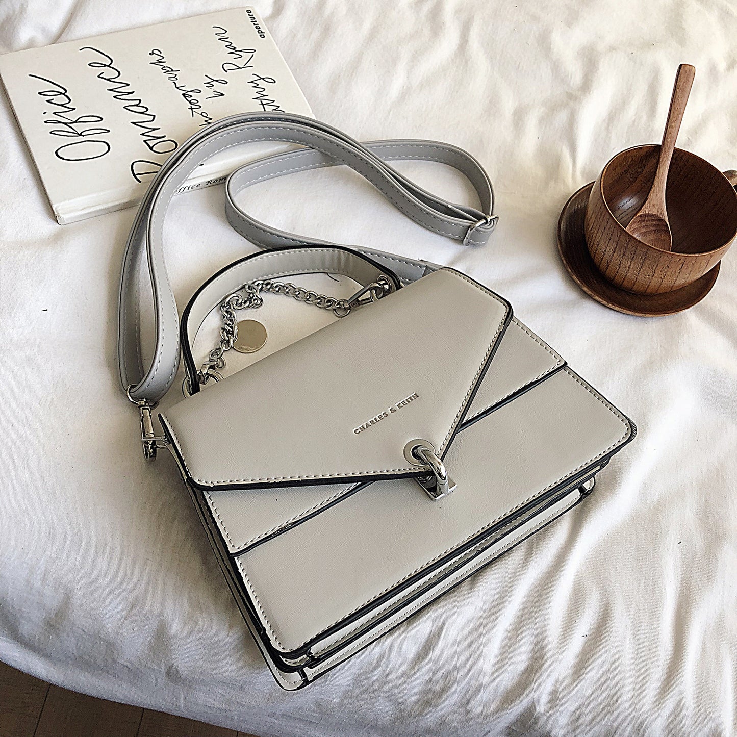 Korean Style Diagonal Fashion Small Square Bag Student Leisure