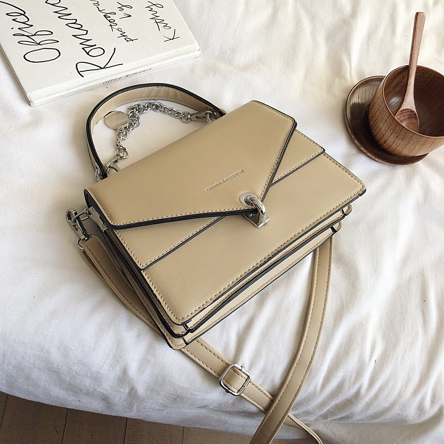 Korean Style Diagonal Fashion Small Square Bag Student Leisure