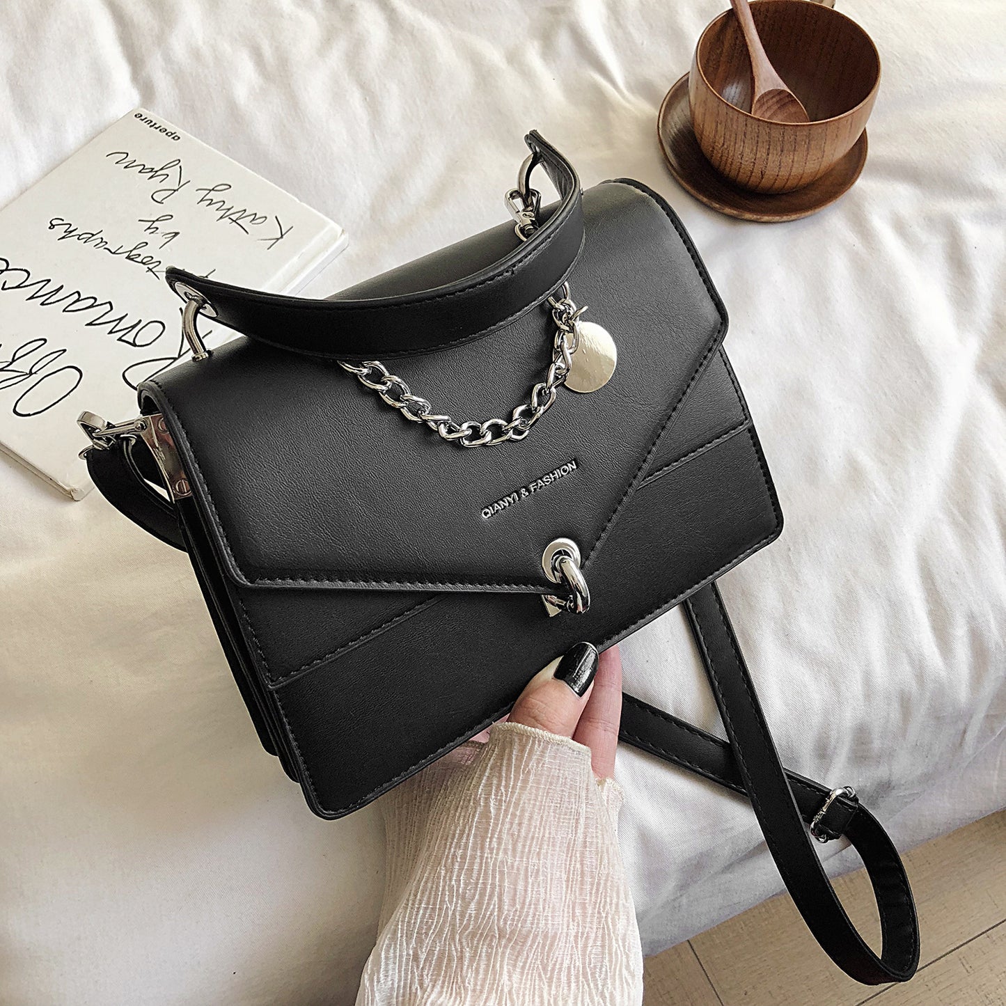 Korean Style Diagonal Fashion Small Square Bag Student Leisure