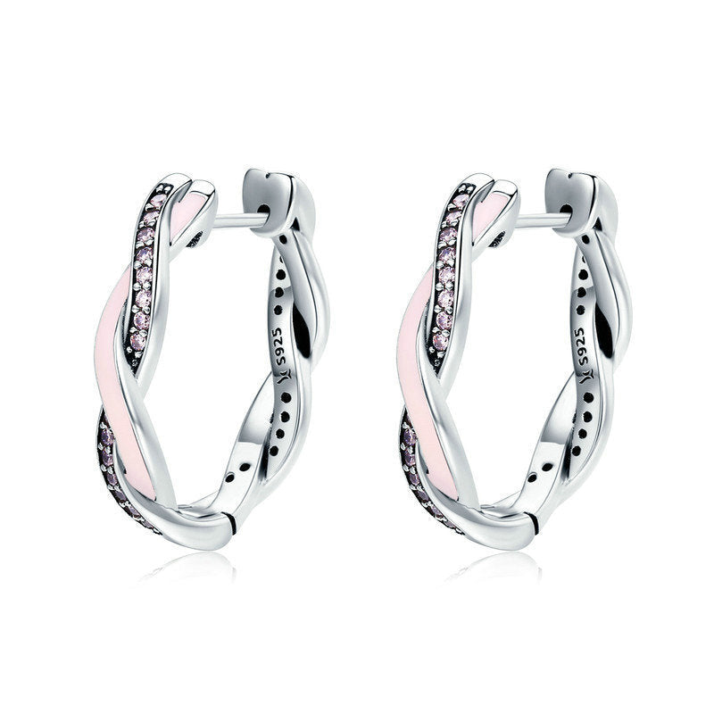 S925 Silver diamond Earrings
