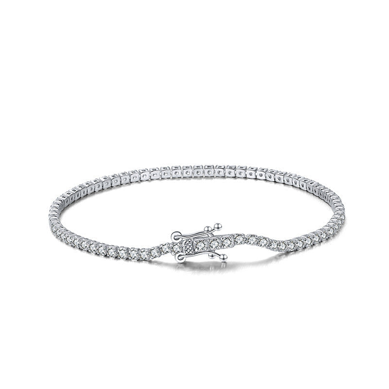 Rinntin S925 Sterling Silver Single Row
