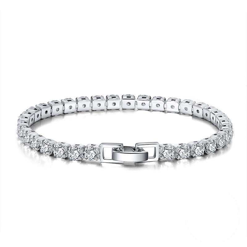 Rinntin S925 Sterling Silver Single Row