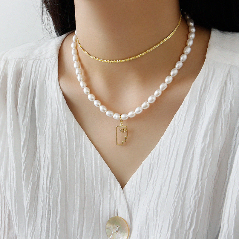 S925 Sterling Silver Gypsophila Clavicle Necklace
