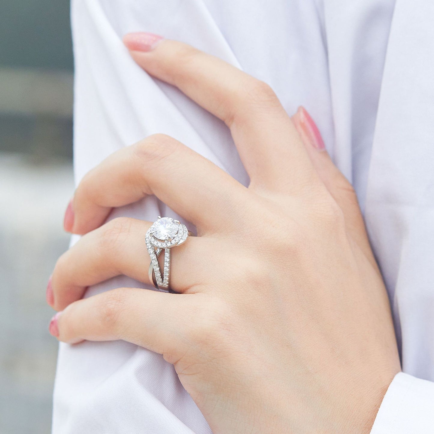 Maria Choice S925 Sterling Silver Ladies Ring