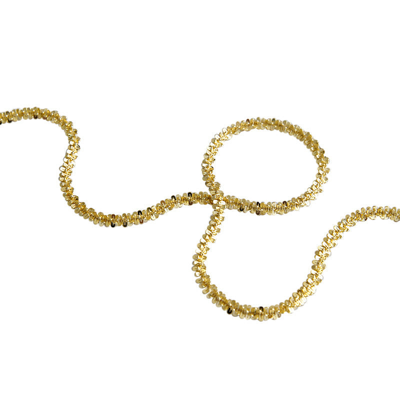 S925 Sterling Silver Gypsophila Clavicle Necklace