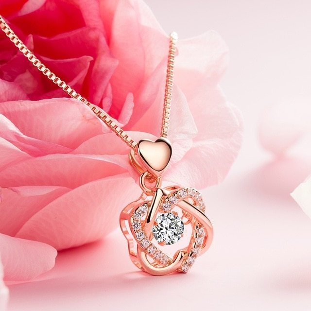 Beating Heart S925 Sterling Silver Necklace