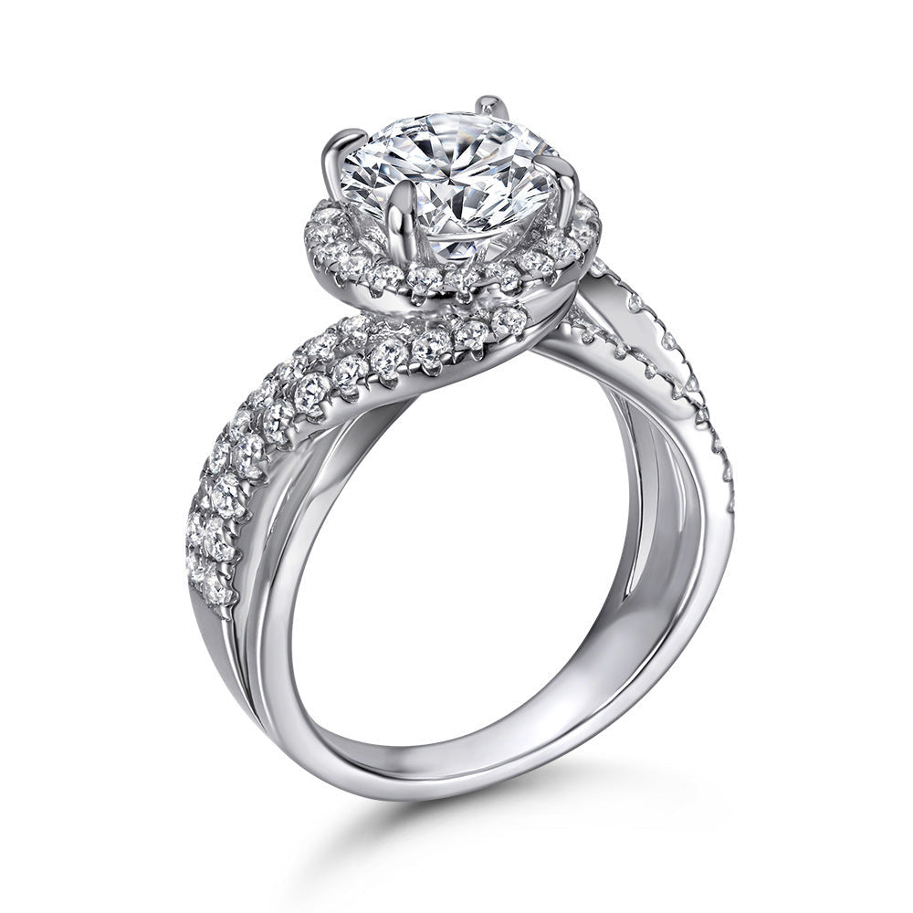 Maria Choice S925 Sterling Silver Ladies Ring