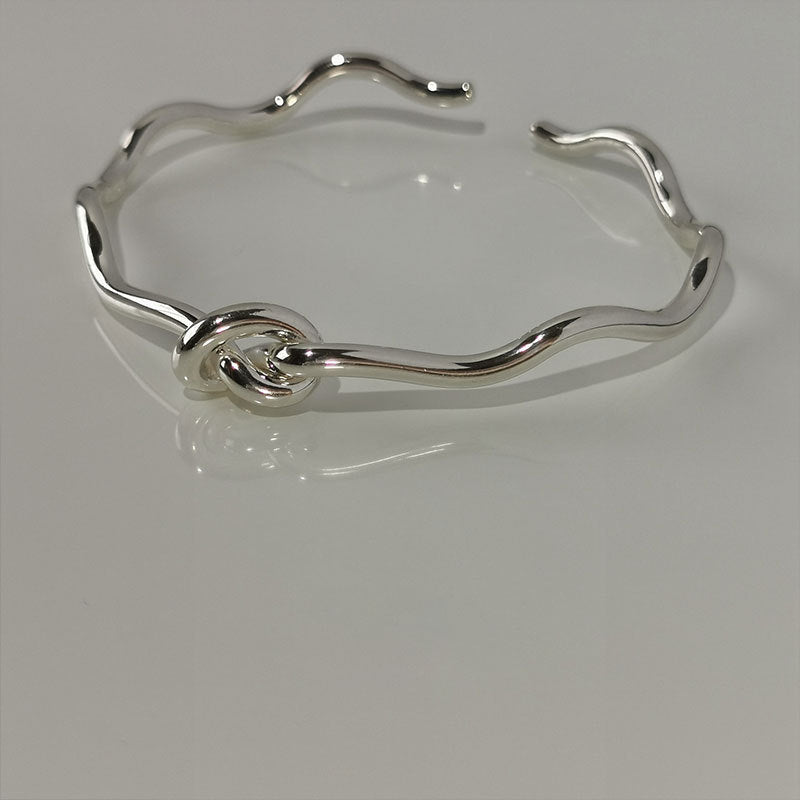 S925 Silver Character Knotted Bracelet