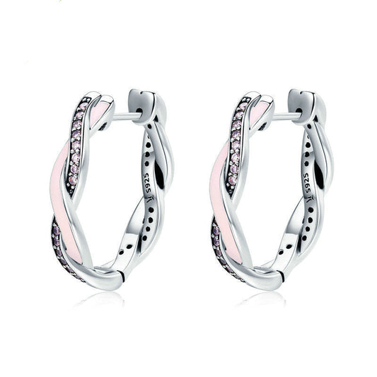 S925 Silver diamond Earrings