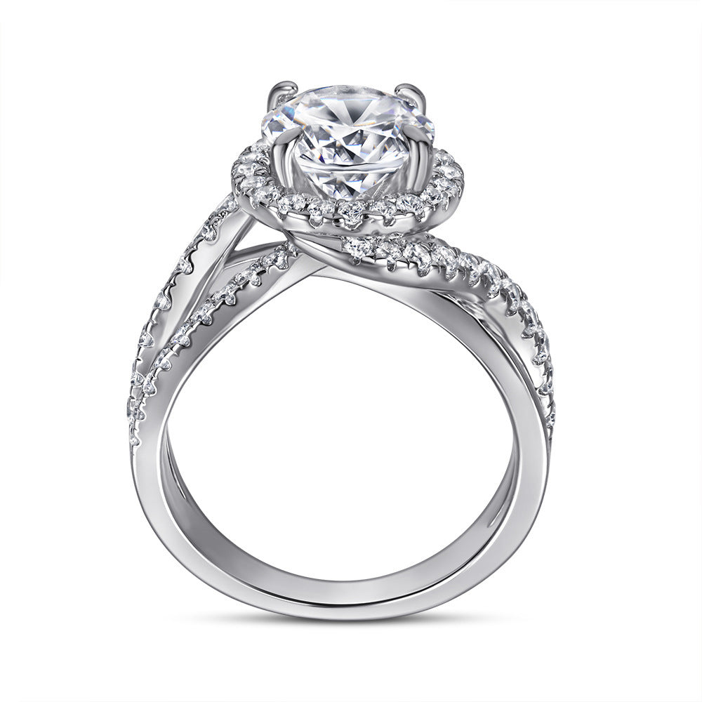 Maria Choice S925 Sterling Silver Ladies Ring