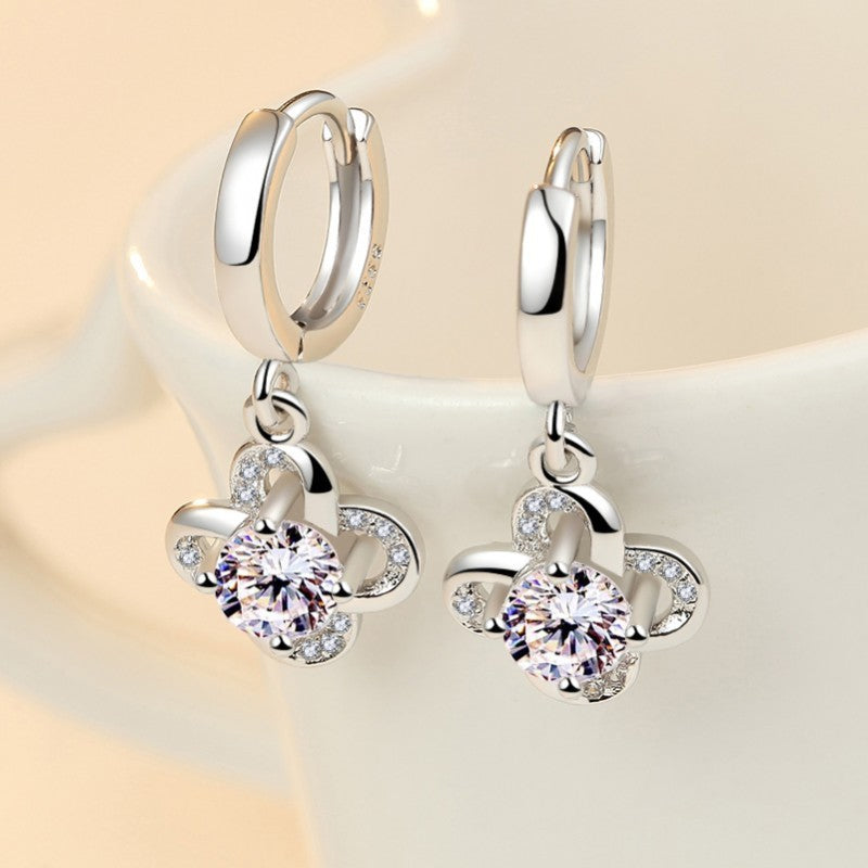 Female S925 Sterling Silver Earrings